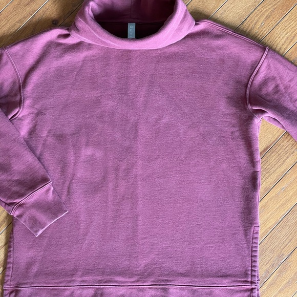 Athleta Plum Turtleneck Sweater Women’s Small Cozy Knit Pullover - Picture 7 of 8